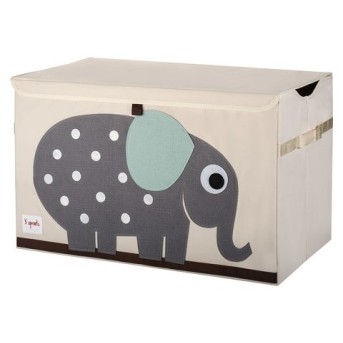 3 Sprouts Toy Chest Rotaļlietu kaste Elephant