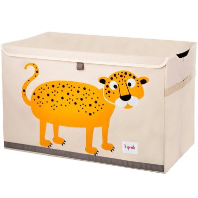 3 Sprouts Toy Chest Ящик для игрушек Leopard