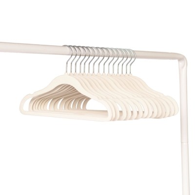 3 Sprouts Velvet Hangers Детские велюровые вешалки 15 шт. Cream