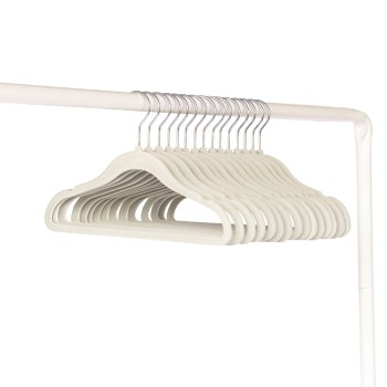 3 Sprouts Velvet Hangers Bērnu velūra pakaramie 15 gab. Green