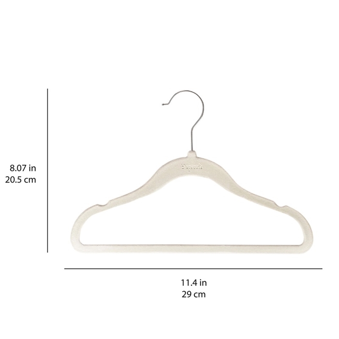 3 Sprouts Velvet Hangers Детские велюровые вешалки 15 шт. Green