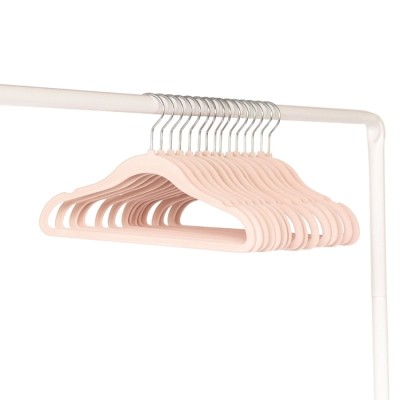 3 Sprouts Velvet Hangers Детские велюровые вешалки 15 шт. Pink