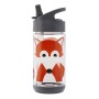 3 Sprouts Water Bottle Pudelīte Fox Grey 350 ml