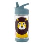 3 Sprouts Water Bottle Pudelīte Lion Blue 350 ml