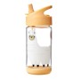 3 Sprouts Water Bottle Pudelīte Llama Peach 350 ml