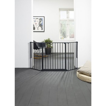 BabyDan Drošības vārtiņi Configure FLEX M, melns, 56216-10600-09