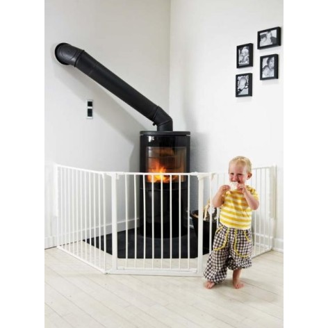 BabyDan Drošības vārtiņi Configure FLEX L, balts, 56224-10400-09