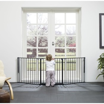 BabyDan Drošības vārtiņi Configure FLEX L, melns, 56226-10600-09