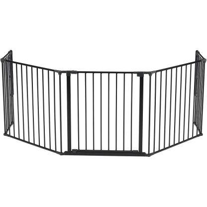 BabyDan Ворота безопасности Configure FLEX XL Heart gate, черный, 56816-2600-10