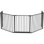 BabyDan Ворота безопасности Configure FLEX XL Heart gate, черный, 56816-2600-10