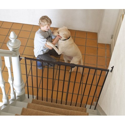 BabyDan Ворота безопасности для животных Pet Gate Streamline, черный, 57616-2600-06
