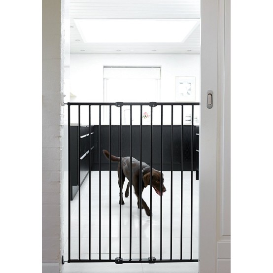 BabyDan Ворота безопасности для животных Pet Gate Streamline, черный, 57616-2600-06