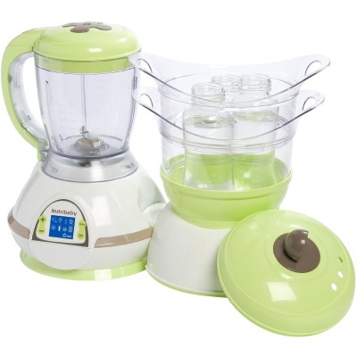 Babymoov Кухонный комбайн Nutribaby Food procesor Greeb-Brown, A001100