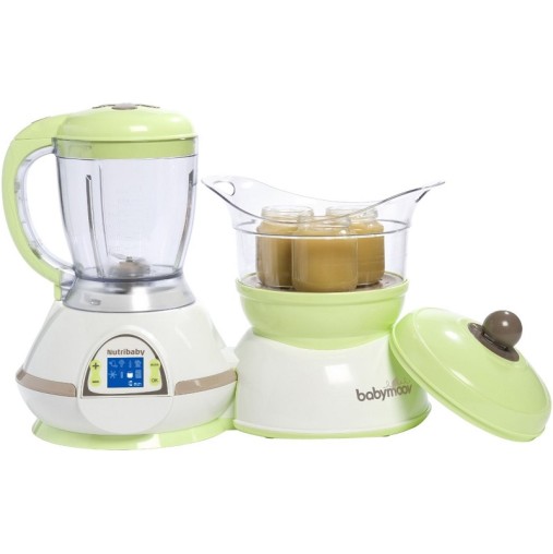 Babymoov Кухонный комбайн Nutribaby Food procesor Greeb-Brown, A001100
