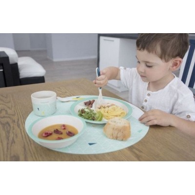 Babymoov Anti-slip Bowl Azur Детская глубокая тарелка, A005102