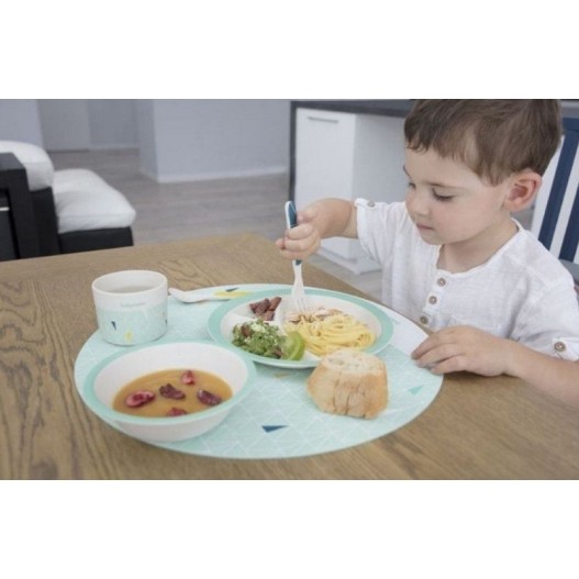 Babymoov Anti-slip Bowl Azur Детская глубокая тарелка, A005102