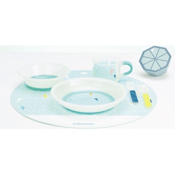 Babymoov Anti-slip Feeding Set Azur Children's Dish Set, A005508