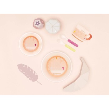 Babymoov Bamboo Dinnerware Set Peach, A005511