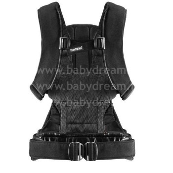 BabyBjorn Рюкзак-кенгуру Baby Carrier One, Cotton Mix, Dark grey/Grey 098094