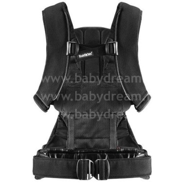 BabyBjorn Рюкзак-кенгуру Baby Carrier One, Cotton Mix, Dark grey/Grey 098094