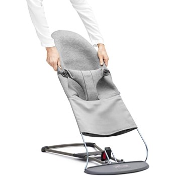 BabyBjorn Pārvalks šūpuļkrēsliņam Light Grey Jersey 012072