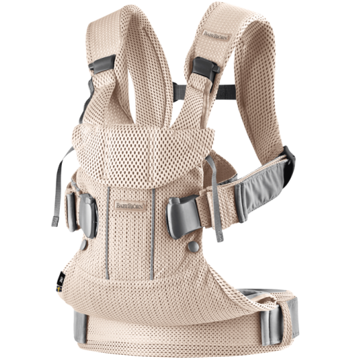 BabyBjorn Рюкзак-кенгуру Baby Carrier One Pearly Pink Mesh 098001