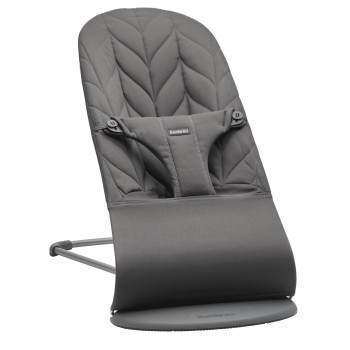 BabyBjorn Bouncer Bliss Anthracite Petal Quilt Bērnu šūpuļkrēsls, 006126
