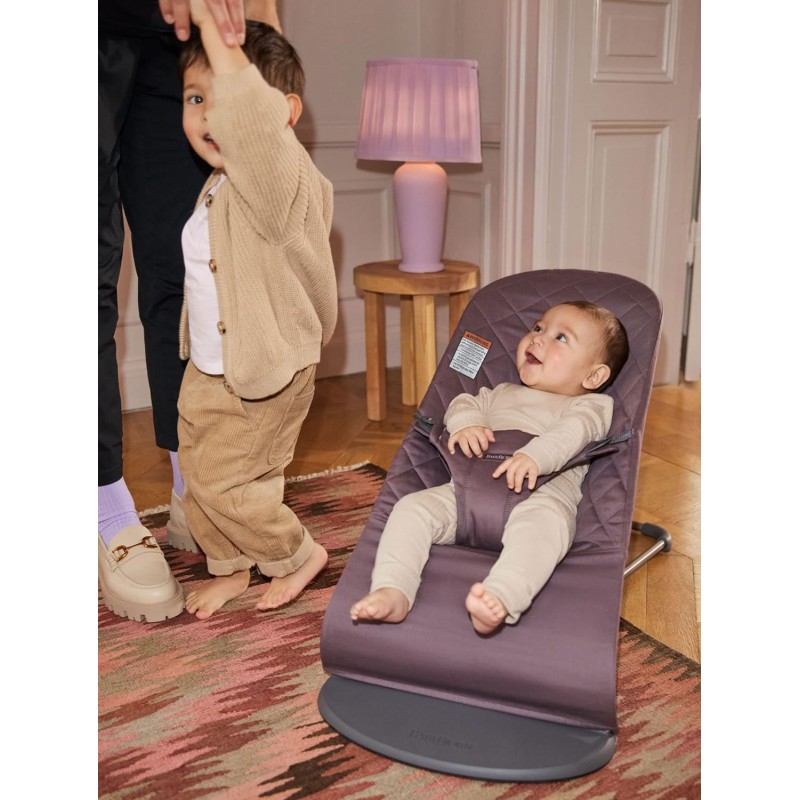 BabyBjorn Bouncer Bliss Dark Purple Детское Кресло - шезлонг, 006034