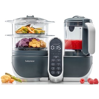 Babymoov Nutribaby Industrial Gray Food processor, A001124
