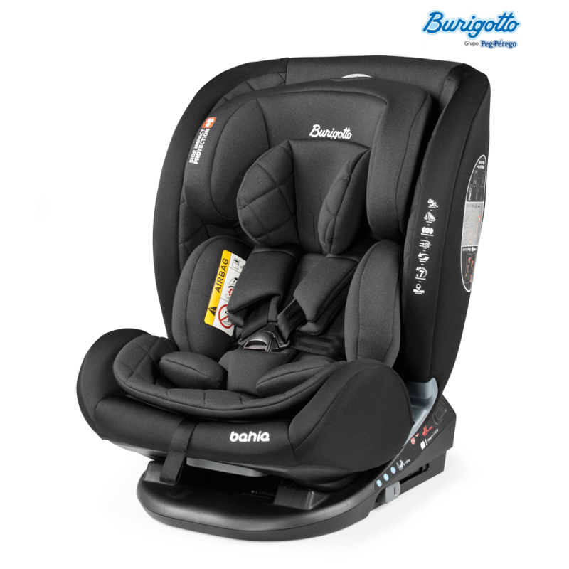 Burigotto 0+1-2-3 Bahia Dark grey Autokrēsls 0-36 kg IMBH000000BH73