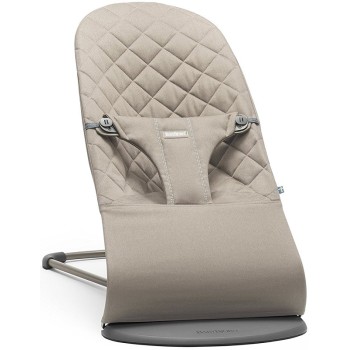 BabyBjorn Bouncer Bliss Sand grey Bērnu šūpuļkrēsls, 006017