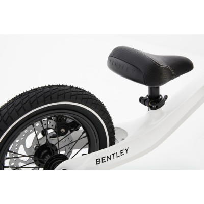 Bentley Balance Bike Skrejriteņis White Satin BB1-white