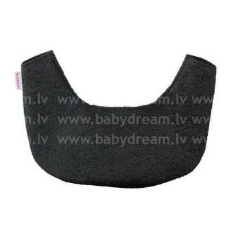 BabyBjorn Bib for Baby Carrier One Priekšautiņš ķengursomai One, Black