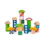 Brio 25 Patterned Wooden Blocks Koka kluči 30112