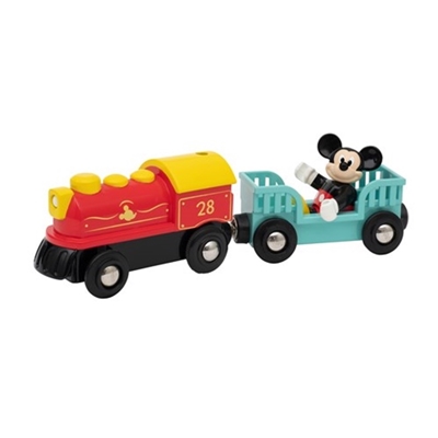 Brio Battery Operated Mickey Mouse Train Vilciens ar baterijām 32265