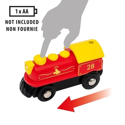 Brio Battery Operated Mickey Mouse Train Vilciens ar baterijām 32265