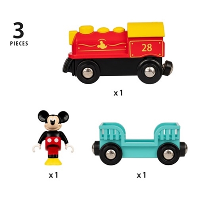 Brio Battery Operated Mickey Mouse Train Vilciens ar baterijām 32265