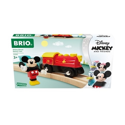 Brio Battery Operated Mickey Mouse Train Vilciens ar baterijām 32265