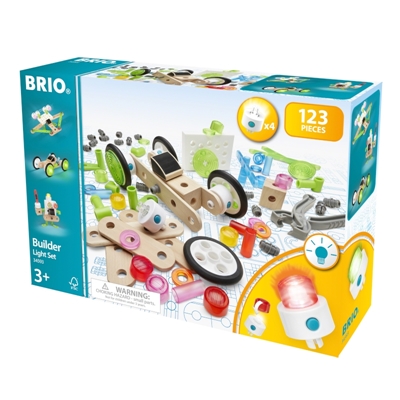 Brio Builder Light Set 120 pcs. Būvniecības komplekts 34593