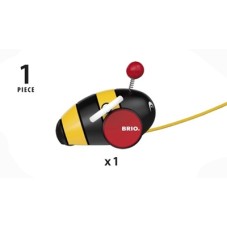 Brio Bumblebee Koka velkamā rotaļlieta 30165