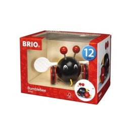 Brio Bumblebee Деревянная каталка на веревочке 30165
