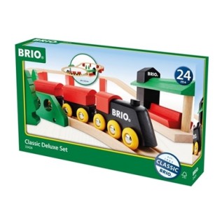 Brio Classic Deluxe Set Koka dzelzceļš 33424