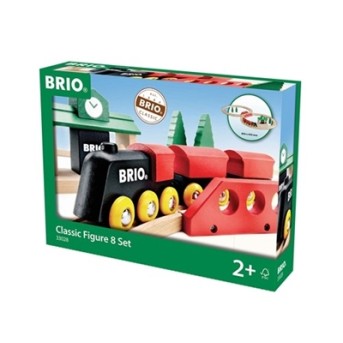 Brio Classic Figure 8 Set Деревянная железная дорога 33028