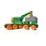 Brio Clever Crane Wagon Dzelzceļa celtnis 33698