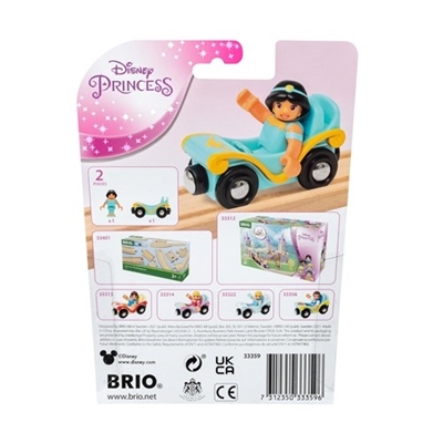 Brio Disney Princess Jasmine and Wagon Lokomotīve 33359