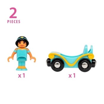 Brio Disney Princess Jasmine and Wagon Lokomotīve 33359