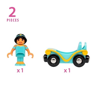Brio Disney Princess Jasmine and Wagon Lokomotīve 33359