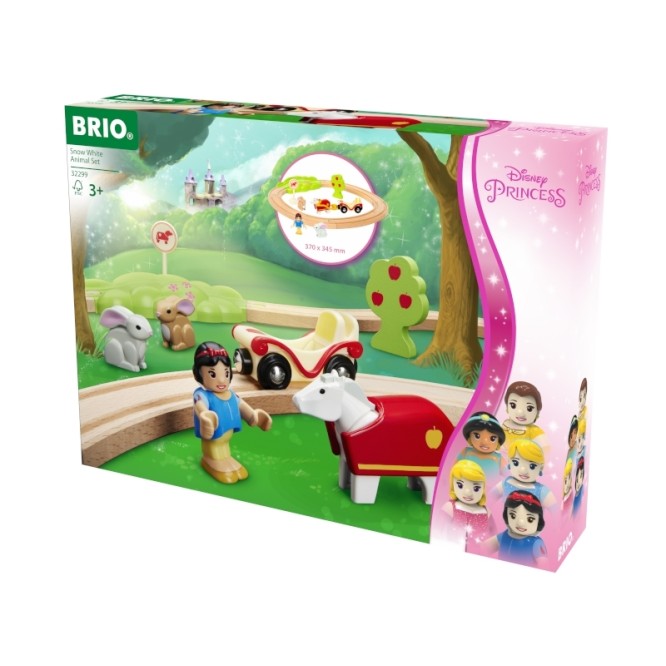 Brio Snow White Animal Set Koka dzelzceļš 32299
