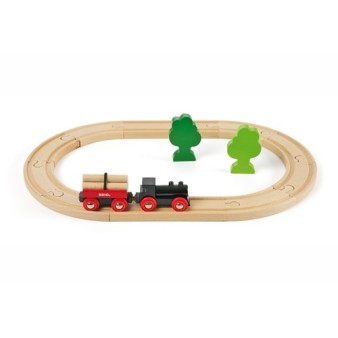 Brio Little Forest Train Set Koka dzelzceļš 33042