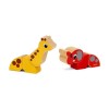 Brio Magnetic Giraffe and Elephant Magnētiskie koka kluči 30284